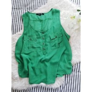 🌼Forever 21 | Semi-Sheer Tank